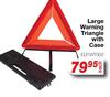 Large Warnings Triangle With Case ELP.WT002