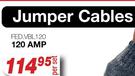 120Amp Jumper Cables FED.VBL120-Per Set