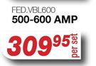 500-600Amp Jumper Cables FED.VBL500-Per Set