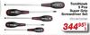 TomiHawk 5 Pce Super Grip Screwdriver Set FED.AKT32090-Per Set