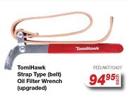 Tomi Hawk Strap Type (Belt) Oil Filter Wrench Upgraded FED.AKT70427