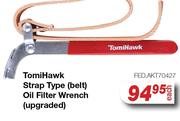 TomiHawk Strap Type (Belt) Oil Filter Wrench (Upgraded) FED.AKT70427-Each