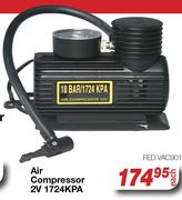 Air Compressor 2V 1724KPA FED.VAC901