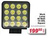 Work Lamp 48 Watt 10-30V Square ELP.LEDPD48WSQ