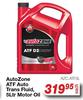 AutoZone ATF Auto Trans Fluid Motor Oil AZC.ATF5L-5L