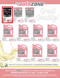 AutoZone : Upgrade Your Drive (23 April - 10 May 2026), page 16
