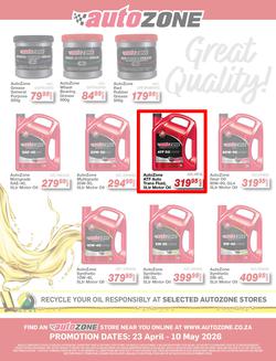 AutoZone : Upgrade Your Drive (23 April - 10 May 2026), page 16