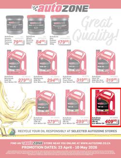 AutoZone : Upgrade Your Drive (23 April - 10 May 2026), page 16