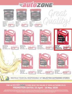 AutoZone : Upgrade Your Drive (23 April - 10 May 2026), page 16
