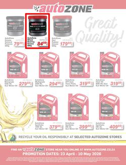 AutoZone : Upgrade Your Drive (23 April - 10 May 2026), page 16