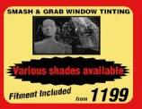 Smash & Grab Window Tinting 