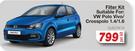 Gud Filter Kit For VW Polo/Vivo/Crosspolo 1.4/1.6 GUD.FK18-Per Kit