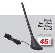 Black Imitation Bee Sting Aerial FED.VAE332BK