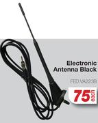 Electronic Antenna (Black) FED.VA223B