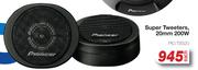 Pioneer Super Tweeters 20mm 200W PIO.TSS20-Each   