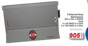 RA 4 Channel Amp REF.RAED5000-Each