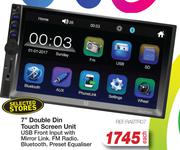 RA 7" Doubl Din Touch Screen Unit REF.RABTR07