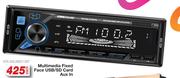 Star Sound Multimedia Fixed Face USB/SD Card Aux In STA.SSUSB210BT-Each