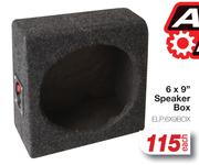 Auto Kraft 6 x 9" Speaker Box ELP.6X9BOX-Each