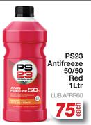 PS23 Anti Freeze 50/50 Red LUB.AFRR60-1L Each