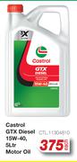 Castrol GTX Diesel 15W-40, Motor Oil CTL-11304810-5L Each