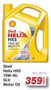 Shell Helix HX5 15W-40, Motor Oil SHL.8274-5L Each