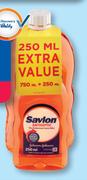Savlon Antiseptic-750ml + 250ml Extra Each