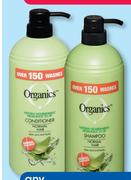 Organics Shampoo Or Conditioner-2 x 1Ltr