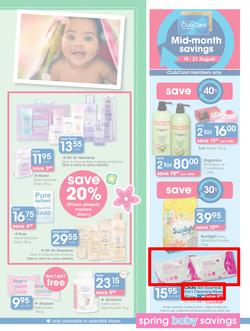 Clicks : Spring Baby Savings (15 Aug - 11 Sep 2016), page 3