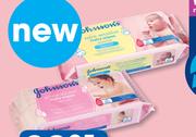 Johnson's 72 Extra Sensitive Or Gentle All Over Baby Wipes-Per Pack