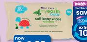 Clicks My Earth baby Soft Baby Wipes-80's Per Pack