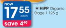 Hipp Organic Stage 1-125g