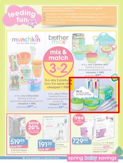Clicks : Spring Baby Savings (15 Aug - 11 Sep 2016), page 11