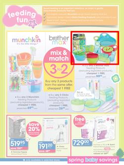 Clicks : Spring Baby Savings (15 Aug - 11 Sep 2016), page 11