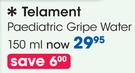 Telament Paediatric Gripe Water-150ml Each