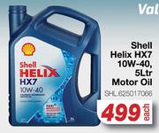 Shell Helix HX7 10W-40 Motor Oil SHL.625017066-5Ltr