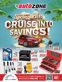 Autozone : Cruise Into Savings (22 August - 02 September 2024)