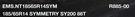 Symmetry 185/65R14 SY200 86T EMS.NT18565R14SYM
