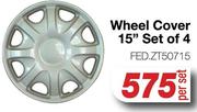 Wheel Cover 15" Set Of 4 FED.ZT50715-Per Set