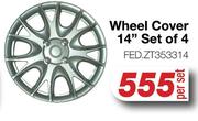 Wheel Cover 14" Set Of 4 FED.ZT353314-Per Set