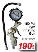150 Psi Tyre Inflating Gun FED.TIG001-Each