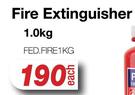 Fire Extinguisher 1.0Kg FED.FIRE1KG-Each