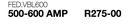 Jumper Cables 500-600 AMP FED.VBL600