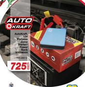 Auto Kraft 12V Portable Jump Starter/Power Bank 8000 mAh FED.JBS112