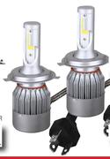 Elpar Headlight Globe Set H4 6000K ERG.LEDHIDH4-Per Set