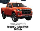 Race Rubber Mats For Isuzu D-Max RG6 D/Cab FED.MAT000121