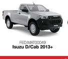 Race Rubber Mats For Isuzu D/Cab 2013+ FED.MAT00049-Per Set