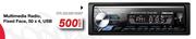 Star Sound Multimedia Radio, Fixed Face, 50 x 4, USB STA.SSUSB180BT