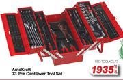 AutoKraft 73Pce Cantilever Tool Set FED.TOOLKCL73-Per Set