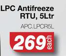 A Professional LPC Antifreeze RTU APC.LPCR5L-5L Each